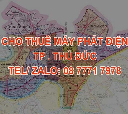 Cho thê máy phát điện Thủ Đức