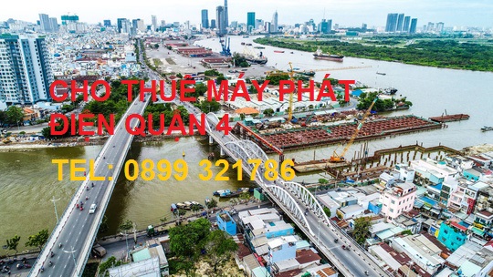 Mua bán cho thuê máy phát điện Quận 4 và khu vực nội thành HCM