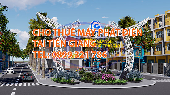 Cho thuê máy phát điện tại Tiền Giang và các tỉnh thành lân cận